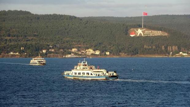 Gökçeada ve Bozcaada'ya bazı feribot seferleri iptal