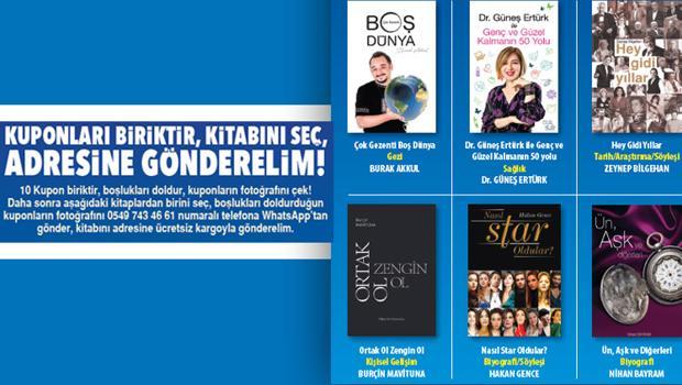 Büyük ilgi gösterilen Hürriyet’in kuponlu kitap kampanyası yeniden okurlarıyla buluşuyor