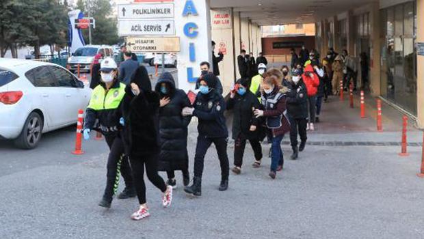 Şanlıurfa’da fuhuş operasyonu! 14 kişi sınır dışı edildi