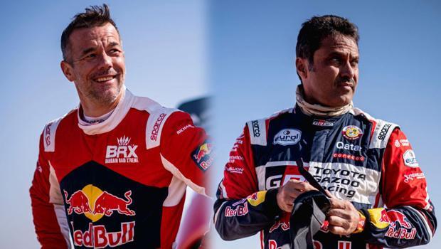 Dakar Rallisi'nde Red Bull sporcuları Sebastian Loeb ile Nasser Al-Attiyah’ın rekabeti sürüyor