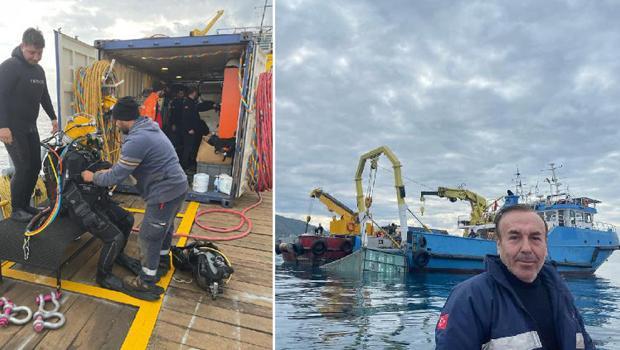 İskenderun'da denize düşen dinamit yüklü konteyner, 4 gün sonra çıkarıldı