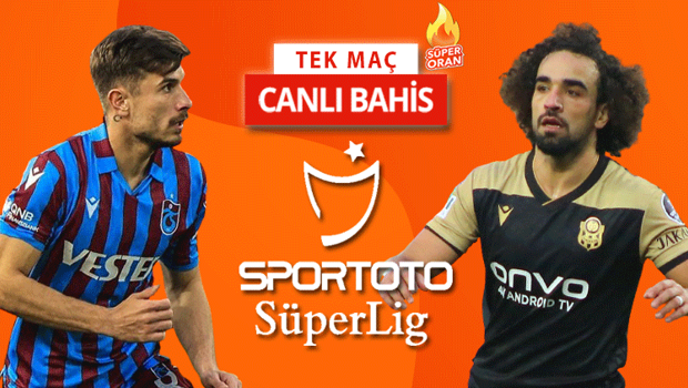 Trabzonspor'da 6, Yeni Malatyaspor'da 4 eksik! Bu maça iddaa oynayanların %45'i...