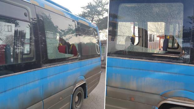 'Yol verme' tartışmasında öğrencilerin bulunduğu dolmuşa ateş açtı