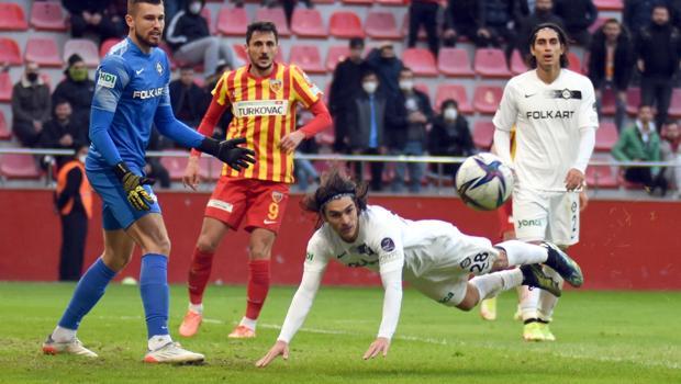 Kayserispor - Altay maçından fotoğraflar