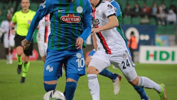 Çaykur Rizespor - Beşiktaş maçından öne çıkan fotoğraflar