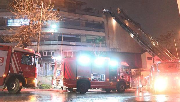Bayrampaşa'da imalathanede yangın