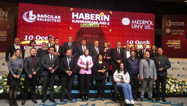 Haberin Kahramanları Ödül Töreni'nde Demirören Medya'ya 6 farklı ödül