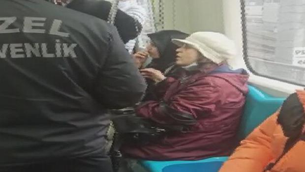 Marmaray'da maske tartışması! 2 kadın zorla indirildi