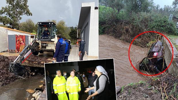 Ünlü turizm merkezi Bodrum'da sel kâbusu! Belediye Başkanı'ndan çağrı