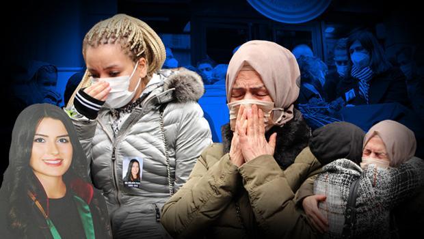 Eski nişanlısı canice öldürmüştü! Avukat Dilara Yıldız için acı tören