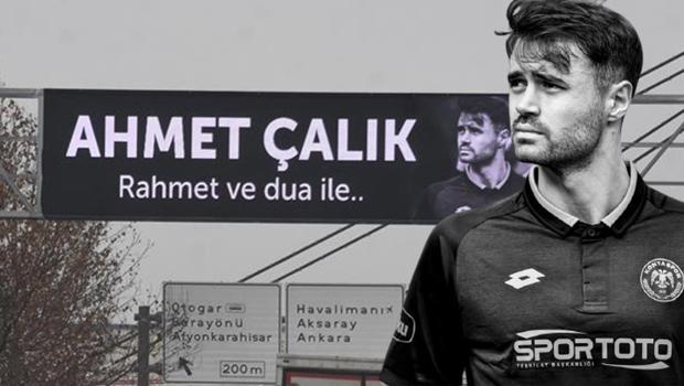 Konya Ahmet Çalık için yasta! Kulüp karar verdi, ismi ölümsüzleştirilecek...