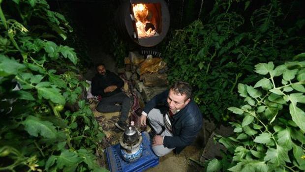 Üreticiden 'zirai don' nöbeti: Soba yakıp çay demlediler