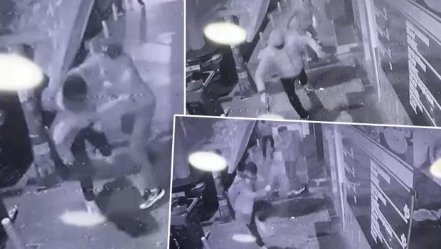 Dehşet anları kamerada! Döve döve metrelerce sürükleyip tabancayla vurdular