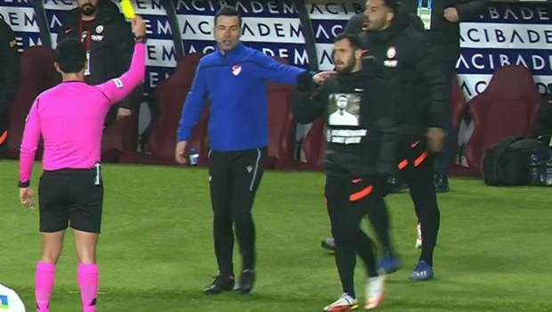 Hatayspor-Galatasaray maçında kulübeler arasında gerginlik çıktı! 'Soyunma odasına görüşeceğiz'