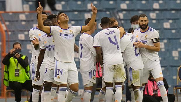 İspanya süper Kupası Real Madrid'in! Athletic Bilbao 2 golle yıkıldı