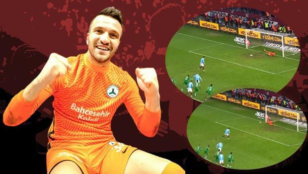 Okan Kocuk'tan Trabzonspor-Giresunspor maçında tarihi performans! 3 dakikada 2 penaltı...
