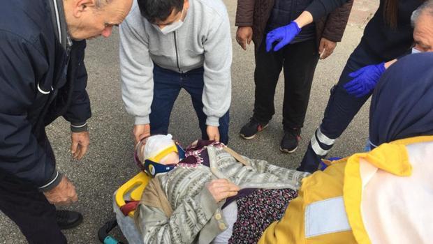 Adana'da inanılmaz kurtuluş: Tren çarptı