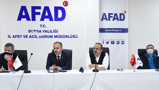 Bursa Valisi Canbolat'tan kar açıklaması: 'İlimizde şu an için sorun gözükmüyor'