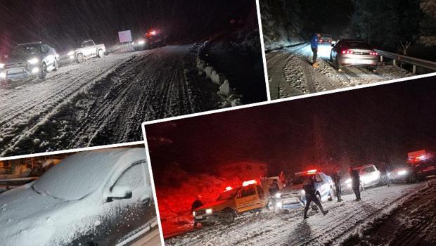 Son dakika... Muğla ve Antalya'da kar yağışı! Karayolu trafiğe kapandı... Yıllar sonra ilk kez yağdı