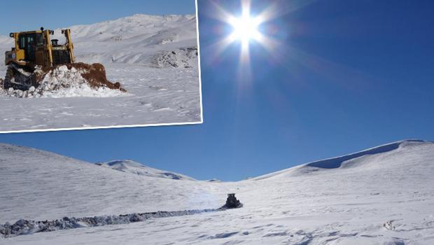 Çığ riski bulunan mahallelere 15 gün sonra ulaşıldı