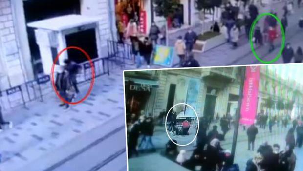 İstiklal Caddesi'nde hareketli anlar! Şüphelinin üzerine atlayarak yakaladı