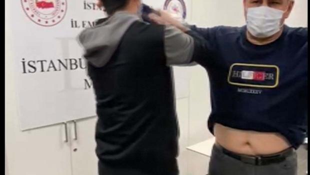 İstanbul Havalimanı'nda polis fark etti! Hemen gözaltına alındı