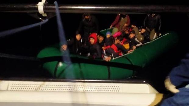 Bodrum'da 15 kaçak göçmen yakalandı