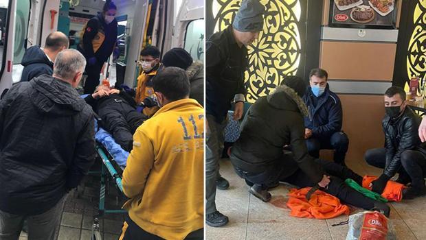 Avcılar'da kafede otururken silahlı saldırıya uğradı