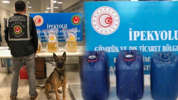 Habur Gümrük Kapısı'nda operasyon! Bidonlara gizlenmiş 57 kilogramlık uyuşturucunun ülkeye girişi engellendi