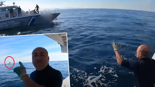 Türk balıkçılar tehditlere boyun eğmedi! Geldikleri gibi gittiler