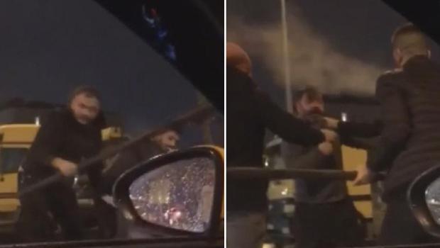 Eyüpsultan’da dehşet! Pompalı tüfek ve demir boruyla terör estirdiler