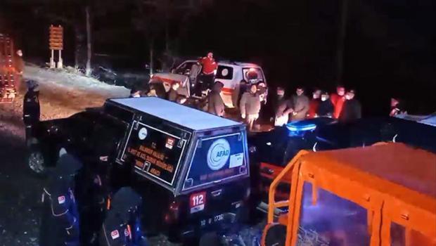 Kazdağları'nda mahsur kalan 21 kişi için kurtarma çalışması sürüyor