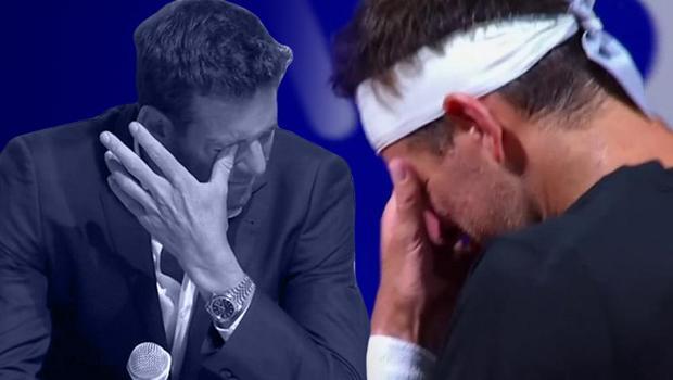 Juan Martin Del Potro, gözyaşları içerisinde tenisi bıraktı