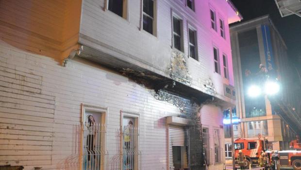 Bakırköy’de yangın paniği!