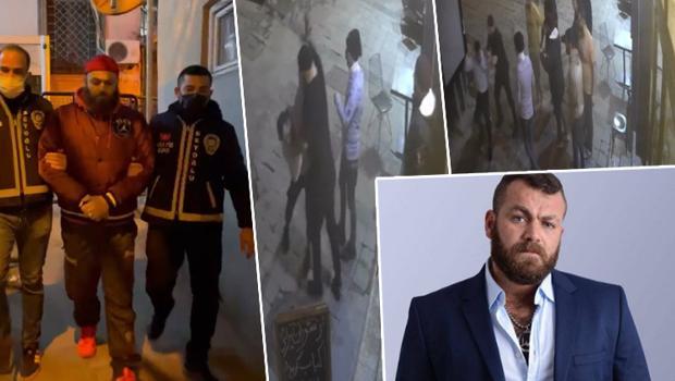 Beyoğlu'nda dizi oyuncusu Bahadır Ünlü ortalığı birbirine kattı