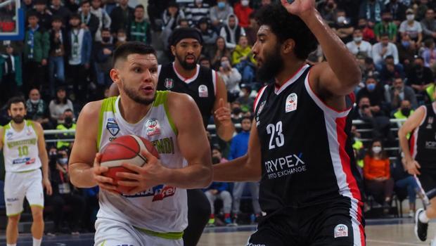 Merkezefendi Belediyesi, Beşiktaş'ı 76-71 yendi