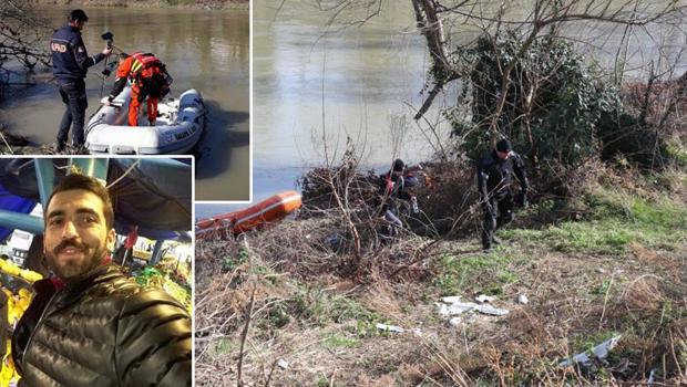 Peşindekilerden kaçarken nehre atladı! Arama çalışmaları 3. gününde