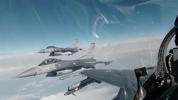 Türk F-16’larından Karadeniz'de önleme eğitimi