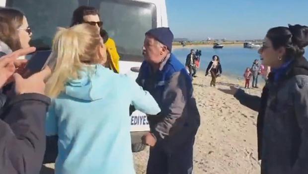 Bakırköy'de köpek gerginliği! Bir anda tartışma çıktı