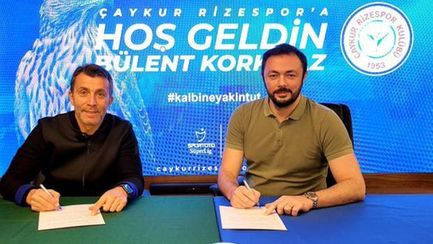 Son dakika: Çaykur Rizespor'da Bülent Korkmaz dönemi