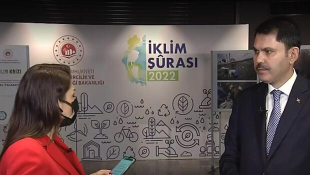 Bakan Kurum CNN Türkte duyurdu... İklim eylem planıyla ilgili önemli açıklama