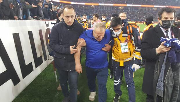 Kayserispor maçında fenalaşan Trabzonsporlu 2 taraftar, hastaneye kaldırıldı