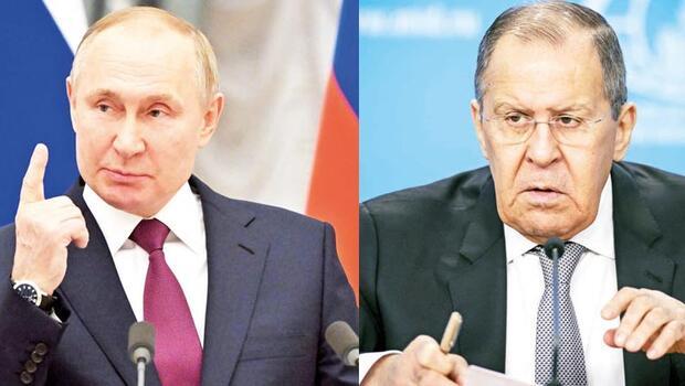 Putin ve Lavrov yaptırım listesinde
