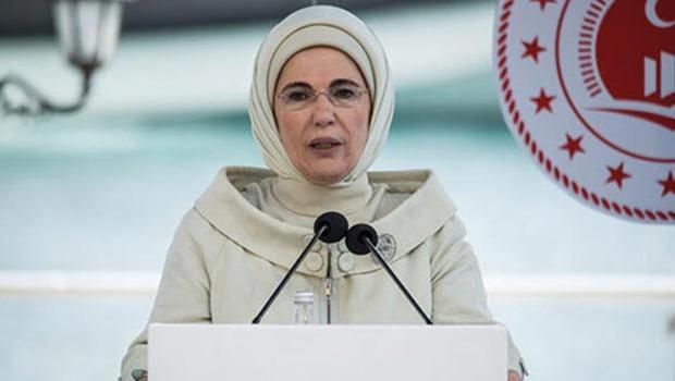 Emine Erdoğan'dan Ukrayna mesajı: Mağdur ve mazlum halkların yanındayız