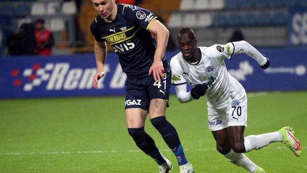 Kasımpaşa -Fenerbahçe maçından fotoğraflar...