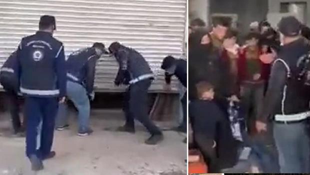 Gaziantep'te 21 kaçak göçmen, depoda yakalandı