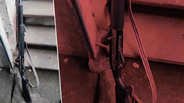 Av tüfeğiyle kapısına dayanan eşinden KADES ile kurtuldu