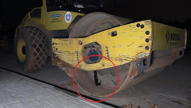 2 kişinin yaralandığı saldırıda kullanılan silahlar iş makinesinin silindirinde bulundu