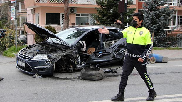 Sarıyer'de feci kaza: 5 yaralı