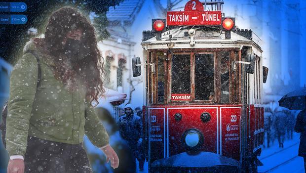 Son dakika: Meteoroloji'den hava durumu uyarısı! İstanbul beyaza büründü